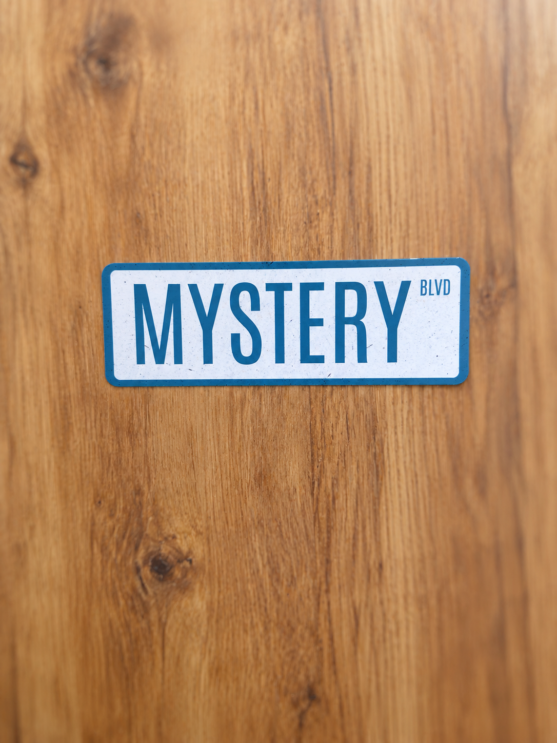 Mystery Boulevard Bookmark