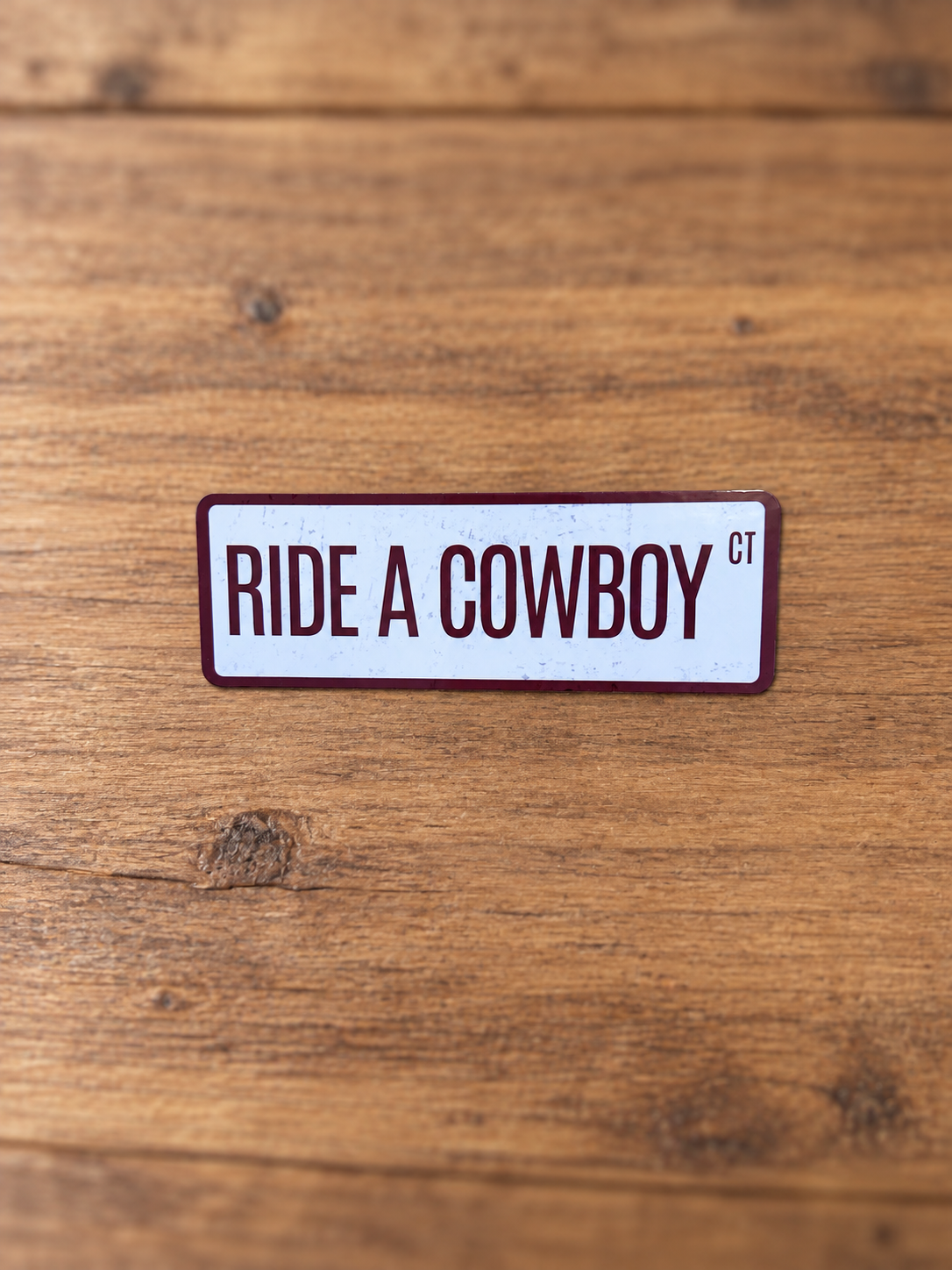 Ride A Cowboy Bookmark