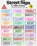 Street Sign Bookmark