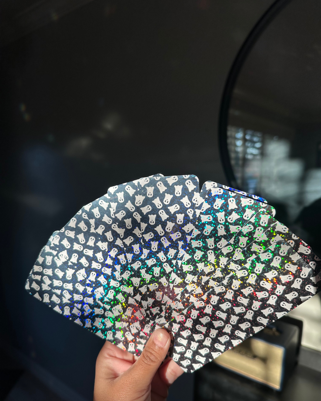 Ghost Holographic Bookmark